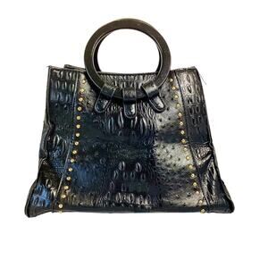 Custom Genuine 100%PVC Hornback Skin Leather Purse